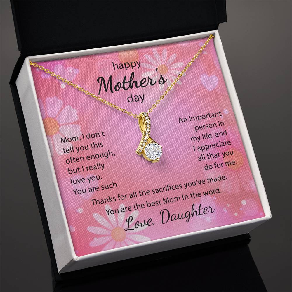 To Mom from Daughter with Love