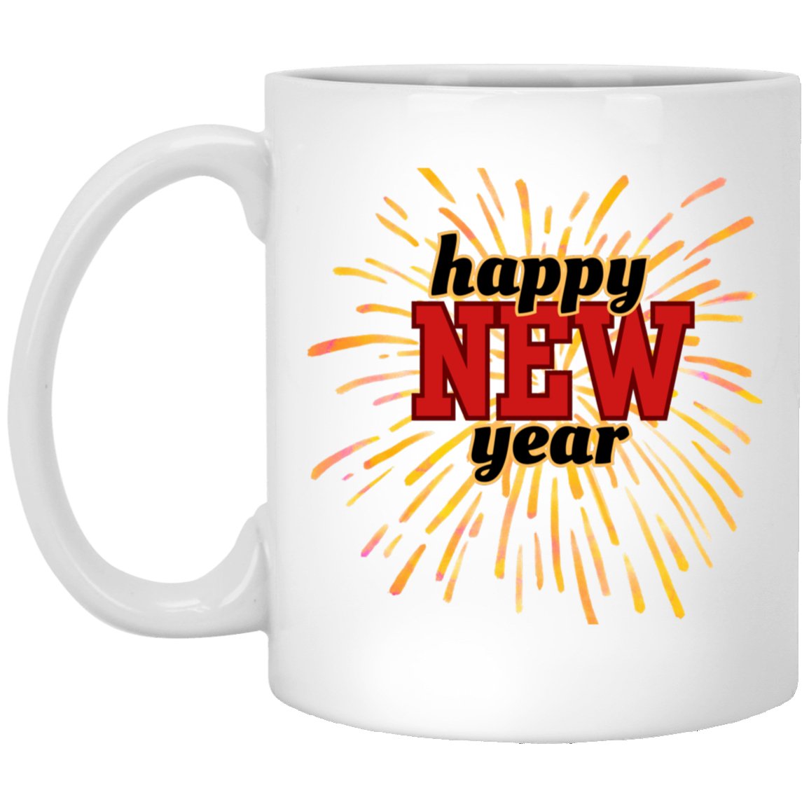 Happy New Year 11oz White Mug - My Special Person