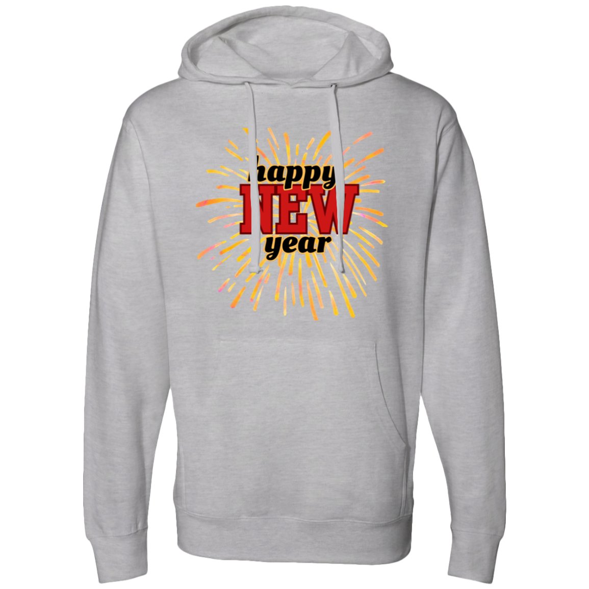 Joyful Threads: New Year Celebration Midweight Hooded Sweatshirt - My Special Person