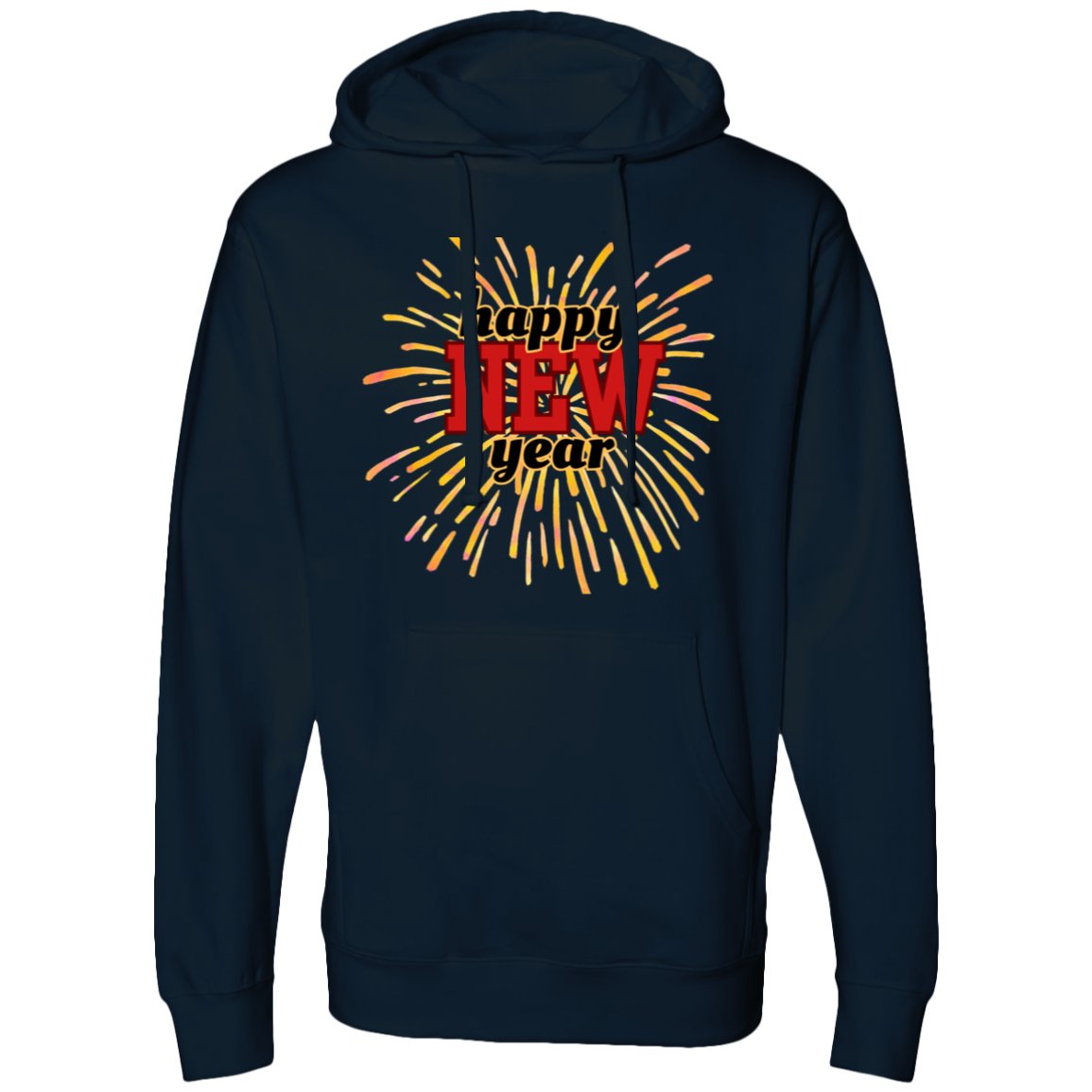 Joyful Threads: New Year Celebration Midweight Hooded Sweatshirt - My Special Person