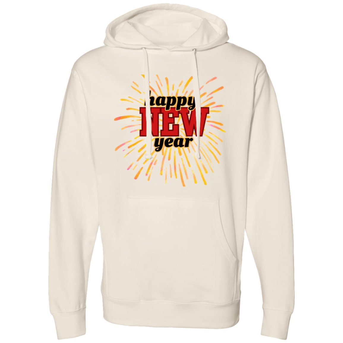 Joyful Threads: New Year Celebration Midweight Hooded Sweatshirt - My Special Person