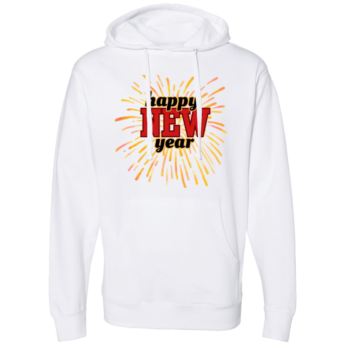 Joyful Threads: New Year Celebration Midweight Hooded Sweatshirt - My Special Person