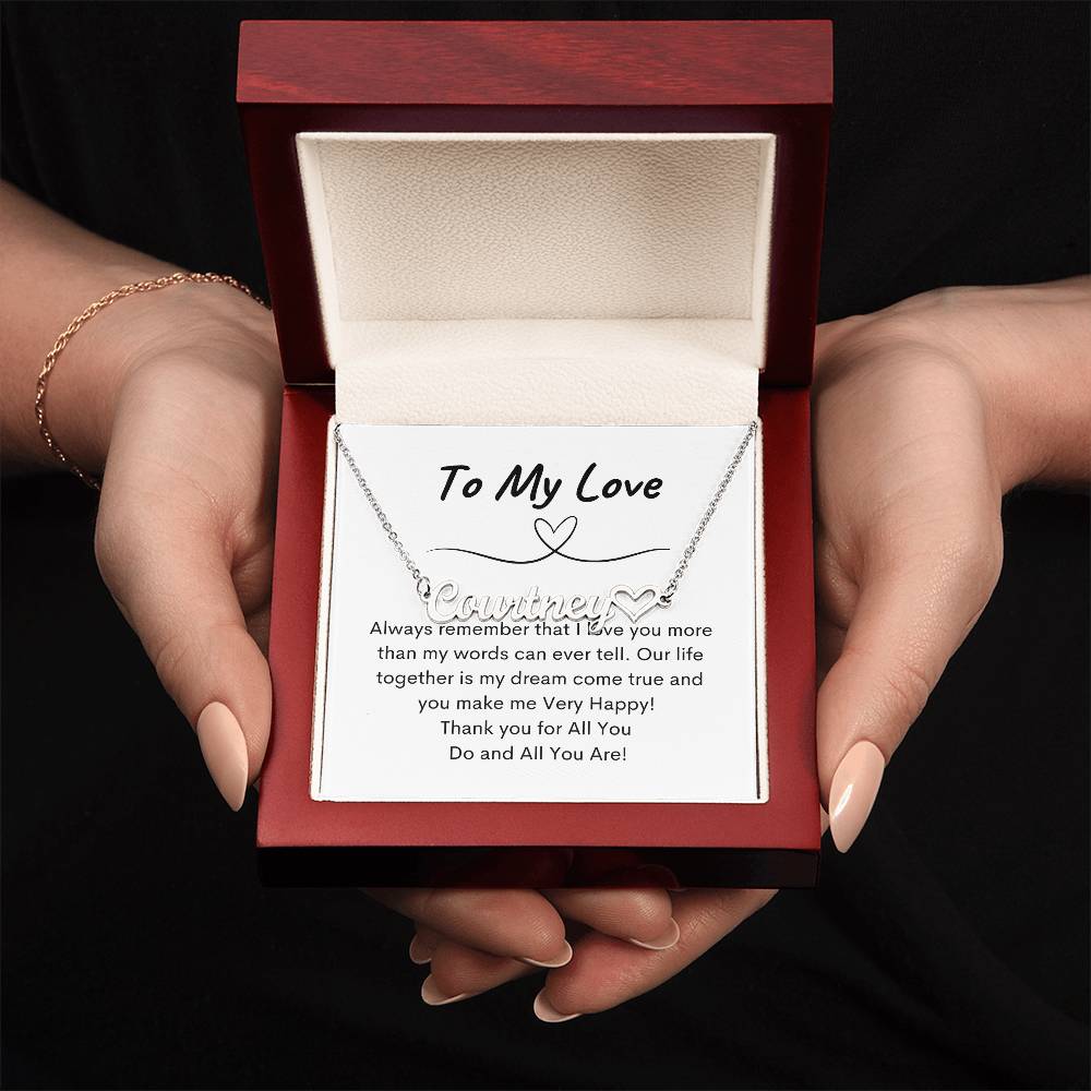 Love's Legacy: Cherish Every Moment with Our Timeless Keepsake - My Special Person