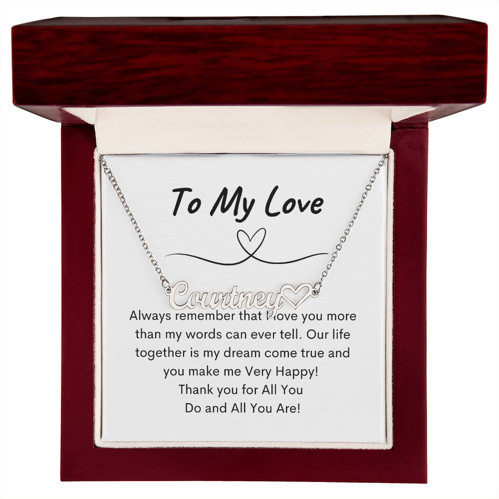 Love's Legacy: Cherish Every Moment with Our Timeless Keepsake - My Special Person