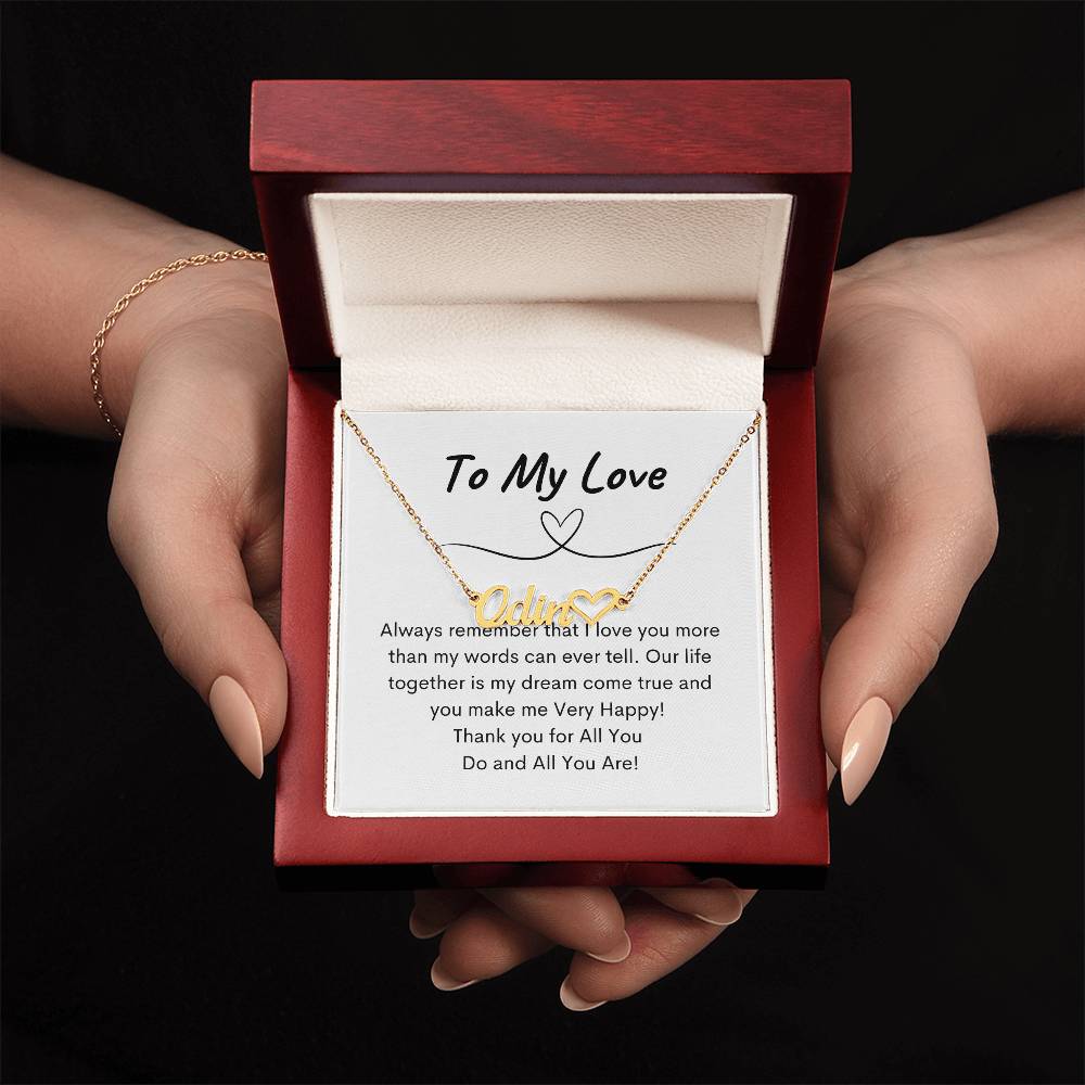 Love's Legacy: Cherish Every Moment with Our Timeless Keepsake - My Special Person