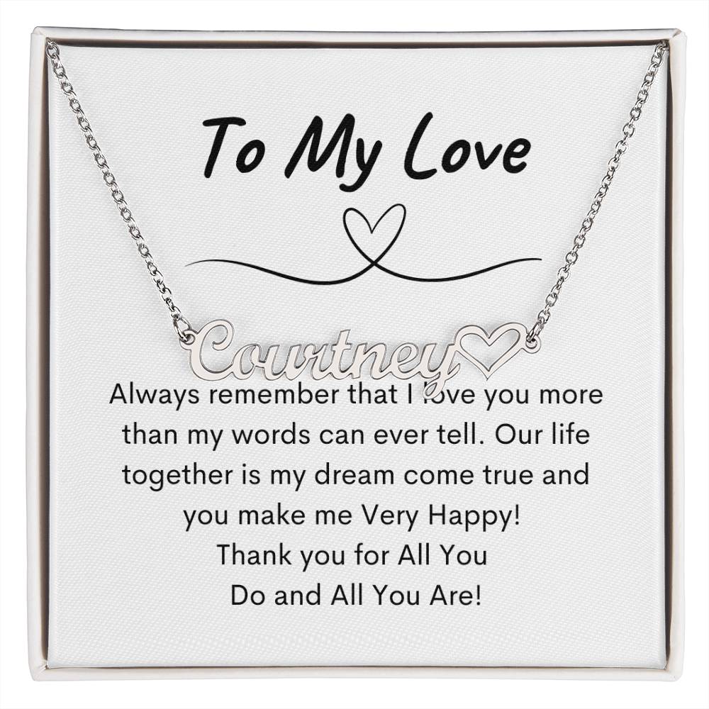 Love's Legacy: Cherish Every Moment with Our Timeless Keepsake - My Special Person