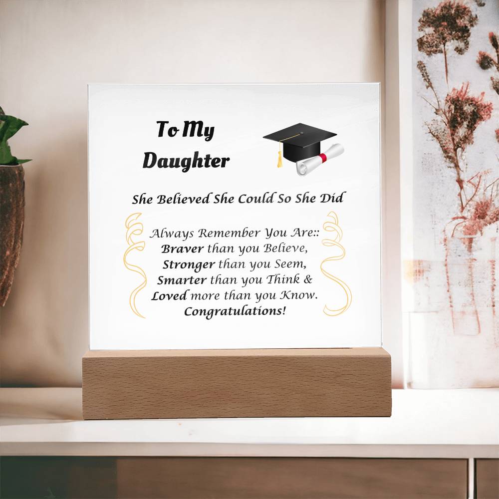 The Next Chapter Begins: Daughter's Graduation - My Special Person